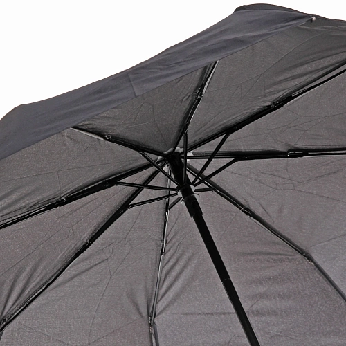 Зонт мужской автомат Ультрамарин - Классика, цвет черный, 8 спиц, d-98см,длина в слож виде 30см_17