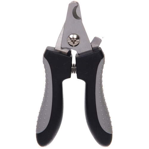 Когтерез для животных ПРЕМИУМ - МОЙ БРО, прорезиненная ручка, цвет серыйчерный, 612см _5