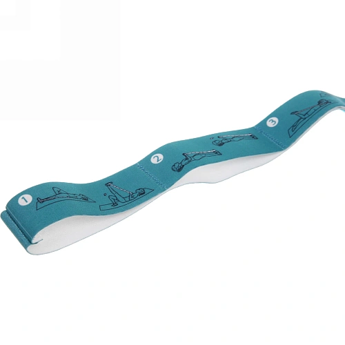 Резинка для фитнеса Stretch 954 с упражнениями, микс_21