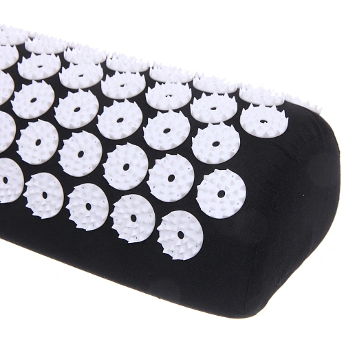 Акупунктурный набор (коврик игольчатый 64х40х2 см и валик 37х15х10 см в сумочке), черный_4