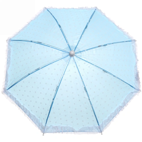 Зонт детский полуавтомат Ажурный, цвет микс, d-60, в слож виде 42см_9