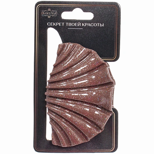 Заколка - краб для волос AKS - MANTANA, микс 6 цветов, ракушка, 85см _5