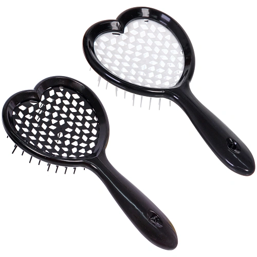 Расческа массажная "Сosmo style", цвет чернильная ночь, 20.5*10см (коробка PVS)