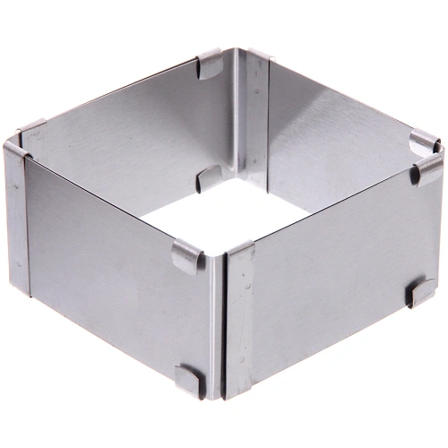 Форма для салата регулируемая Квадрат10105см (до 17см)_3