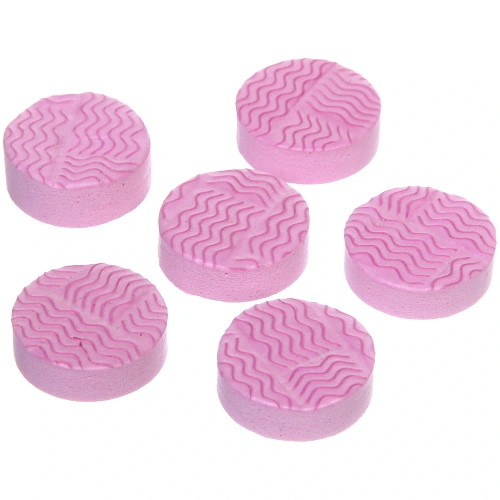 Обруч массажный Super body d-90 см (6 частей), розово-голубой_5