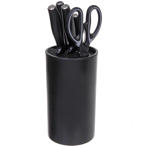 Набор ножей SHEF 6предметов (4ножа+ножницы+подставка)_11