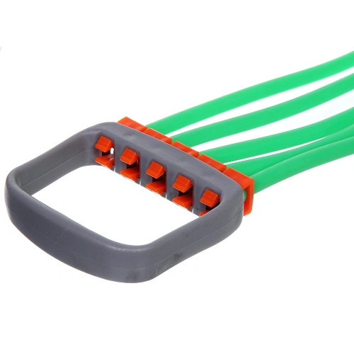 Эспандер универсальный с регулируемой нагрузкой Sportage, 11-55 кг, зеленый_5