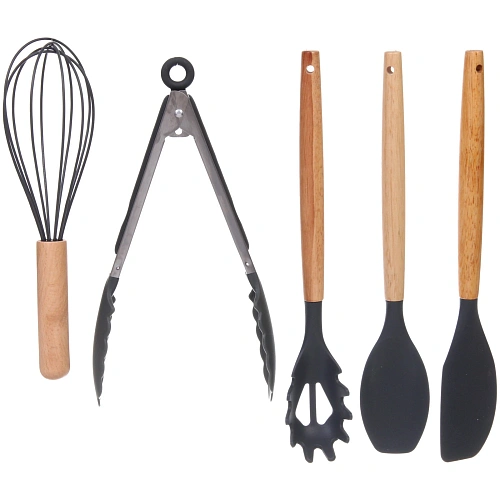 Набор кухонных принадлежностей  12шт Felicità серый_4