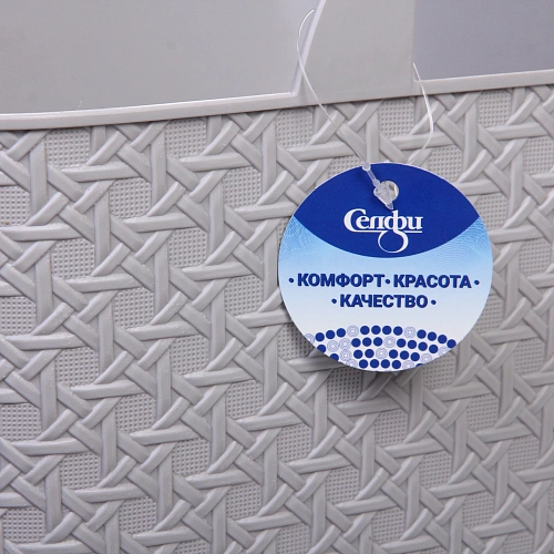 Корзина для хрения универсальная ЭТТОНА, цвет серый, 404043см  (лейбл)_4