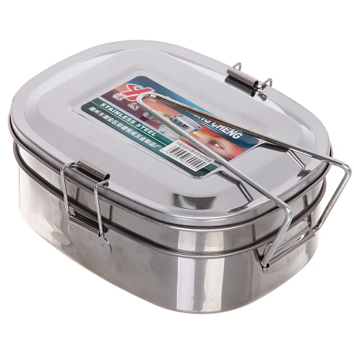 Контейнер металлический с ручкой 16126см, два уровня_4