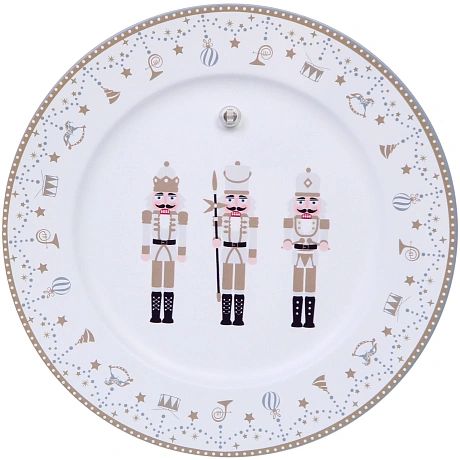 Поднос пластиковый 33см "Сказочный марш" 