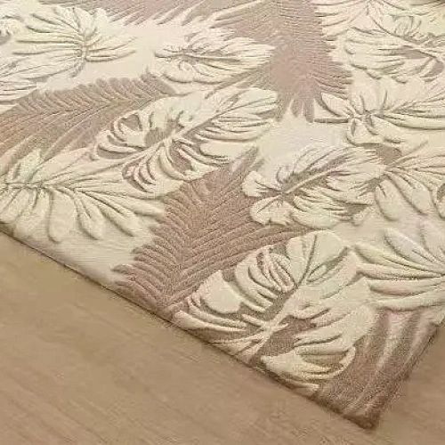 Коврик для ванной 80*120 "Тропики" молочный