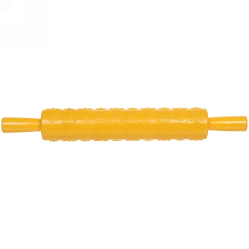 Скалка пластмассовая фигурная Ромашки 375см_7