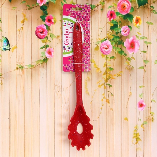 Ложка кухонная для спагетти силиконовая Bon appétit_6