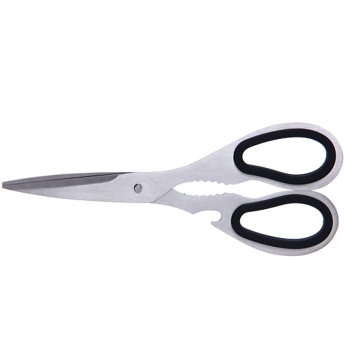 Набор ножей SHEF 7предметов (5ножей+ножницы+подставка), молочный_10