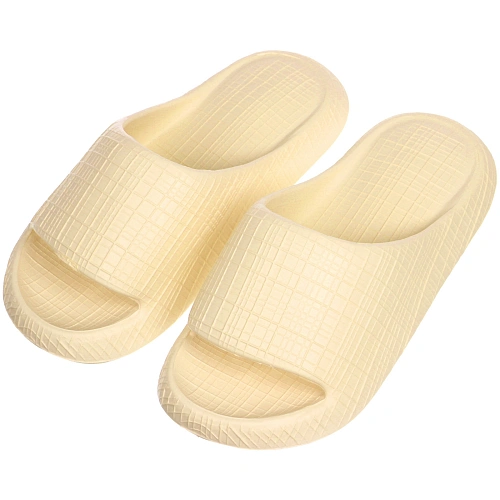 Шлепанцы женские "AZHUR", цвет айвори, р-р 40-41