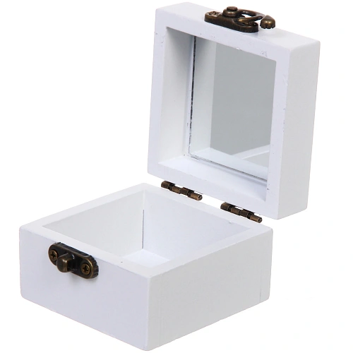 Шкатулка деревянная с зеркалом МАРЦИПАН, пудровые пионы, 656545см (в коробке)_7