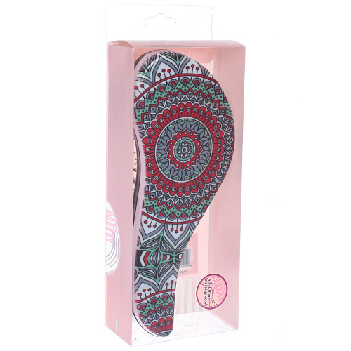 Расческа массажная компактная ЛАНТА, микс 4 дизайна, 187,5см (PVC коробка)_7