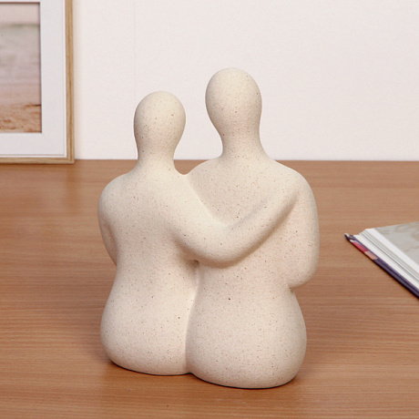 Статуэтка интерьерная "SAND WORLD" парочка 12,3*5,3*16,3см