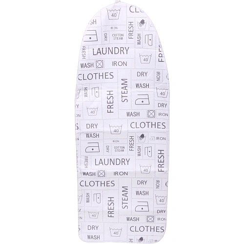 Чехол для гладильной доски, Clothes, пэ, подклад поролон, на шнурке, 13050 см_3