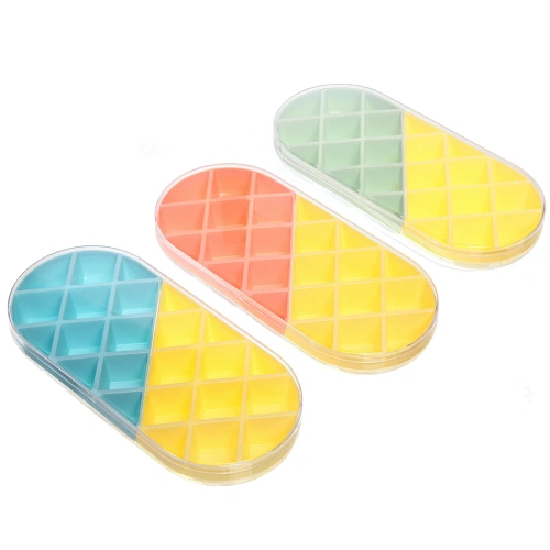 Форма для льда пластиковая "Ассорти" 25*11*3,5см, цвета микс