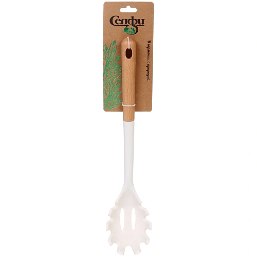 Ложка кухонная для спагетти силиконовая "CooKstyle" 33*7см