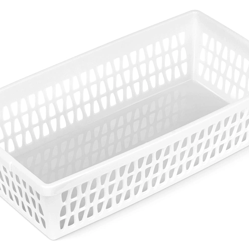 Корзина для хранения "Велетта", цвет белый,  21*11*5см