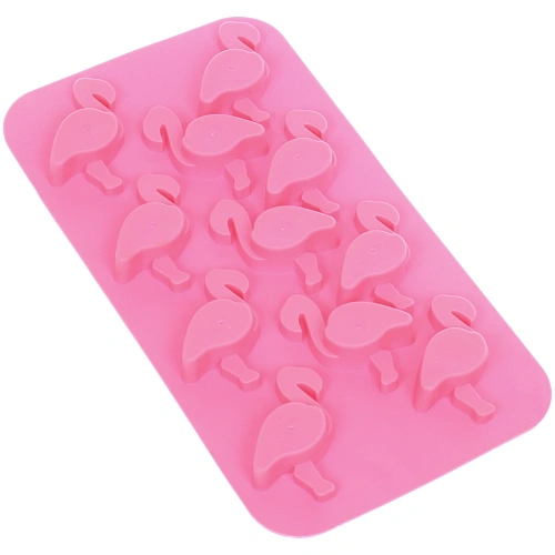 Форма для льда силиконовая Фламинго 19,510см, цвета микс_4