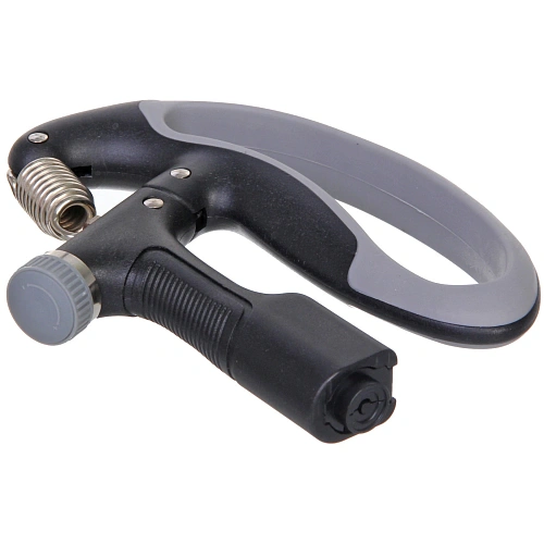 Эспандер кистевой с регуируемой нагрузкой Sportage SW02, счетчик, черный-серый_5