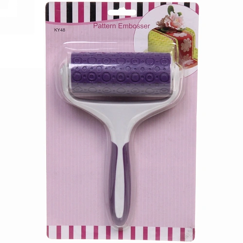 Ролик для теста 10,5см Цветочки_8