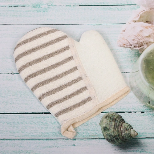 Мочалка-варежка для тела мягкая Ультрамарин - Прима, 1822см_3