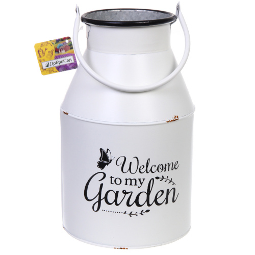 Кашпо для цветов "MY GARDEN" Бидон 18*29см