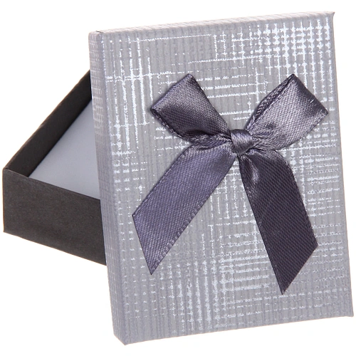 Коробка подарочная With love 973 см, Серый_5