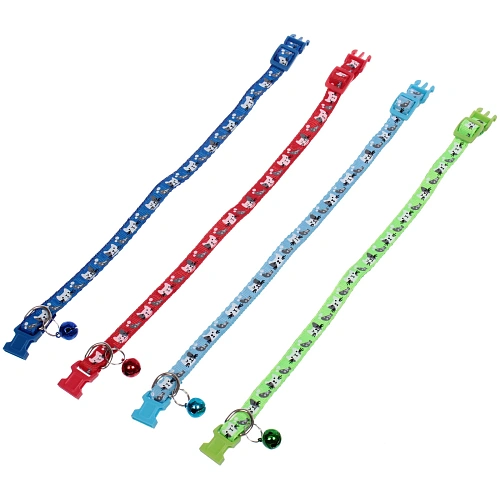 Ошейник с колокольчиком 119-32см Zoo City-Котик микс цветов CC14 Ultramarine_4