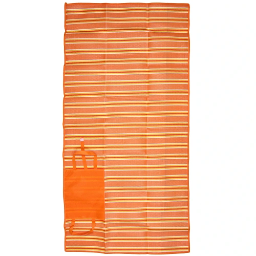 Коврик складной для пляжа и пикника Отпуск 18090 см, оранжевый_3