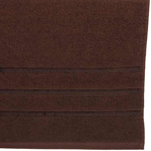 Полотенце махровое 5090см LUNA цвет темно-коричневый 04040 плотность 360грм2_6