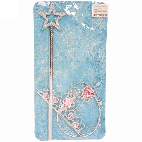 Набор карнавальный Сказочный вечер  (палочка, ободок, подвеска), микс цветов_4