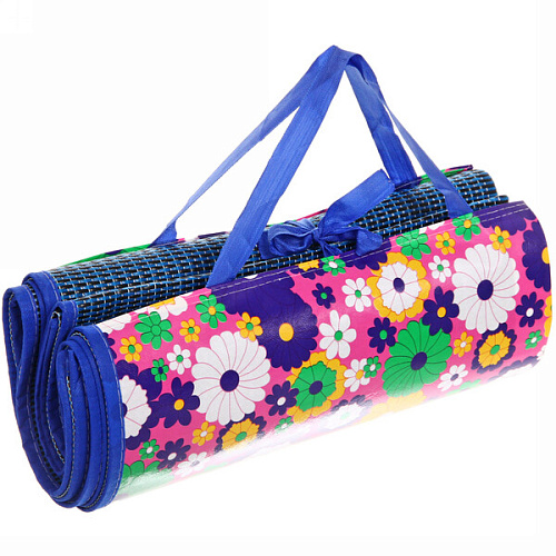 Коврик пляжный складной Fiesta (фольгасоломка),150170 см_16