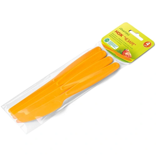 Набор пластиковых ножей 4шт Чезаре С475_2