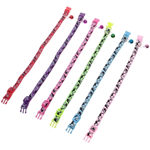 Ошейник с колокольчиком 119-32см Zoo City-Милитари микс цветов Ultramarine_6