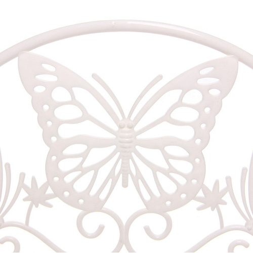Садовое ограждение Бабочки (1 секция 5031 см), Белый_3