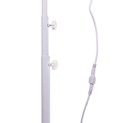 Фигура светодиодная Нежная Бабочка на стойке h-15м, длина крыла 40 см,(машет крыльями),220v,Белый_5