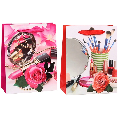 Пакет подарочный Женские радости 182485 см, микс_2