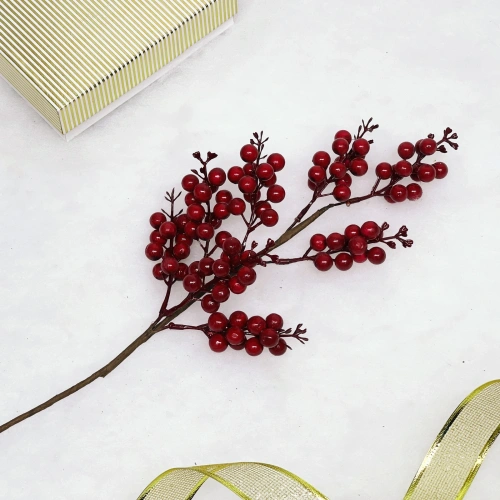 Ветка декоративная "Ягодное изобилие" 50 см