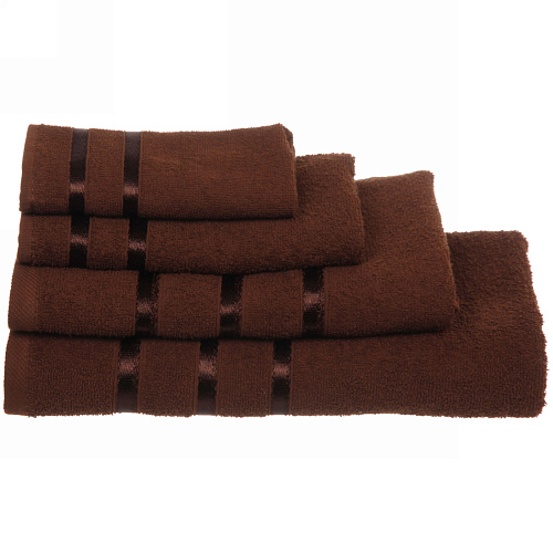 Полотенце махровое 5090см LUNA цвет темно-коричневый 04040 плотность 360грм2_7