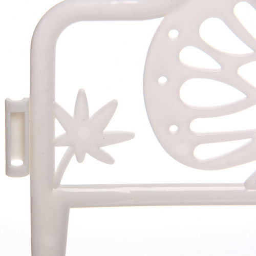 Садовое ограждение Бабочки (1 секция 5031 см), Белый_5