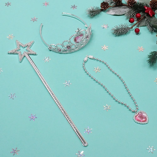 Набор карнавальный Сказочный вечер  (палочка, ободок, подвеска), микс цветов_12