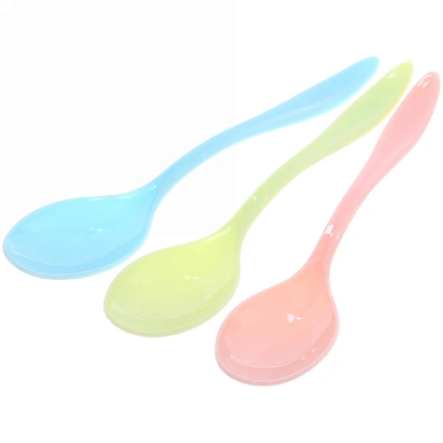 Ложка одноразовая Macaron в наборе 12шт_10