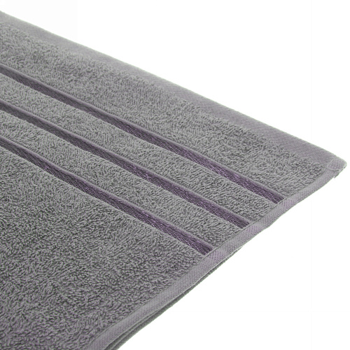 Полотенце махровое 5090см LUNA цвет серый 10330 плотность 360грм2_6