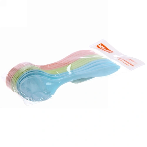 Ложка одноразовая Macaron в наборе 12шт_11